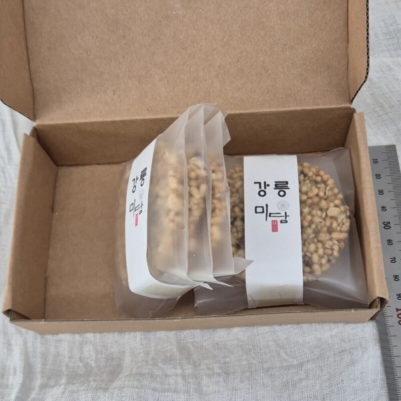 강릉몰,강릉미담 오곡칩6호 답례 곡물과자