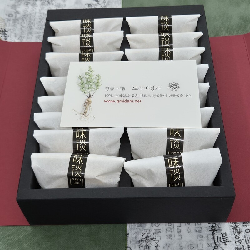 미담몰,콩고물도라지정과16호 맛과 멋과 품위있는 추석 설 명절선물 부모님 시댁,국민간식