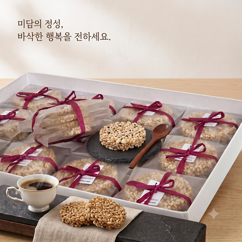 강릉몰,강릉미담 바삭 오곡곡물칩 48호