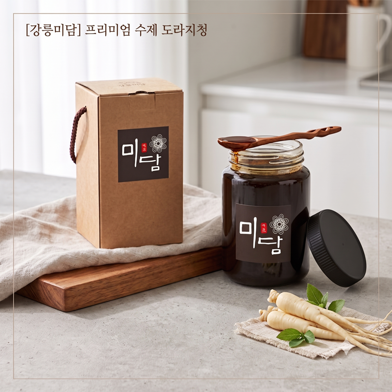 강원더몰,강릉미담 도라지청