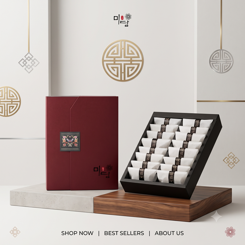 강릉몰,강릉미담콩고물도라지정과16호
