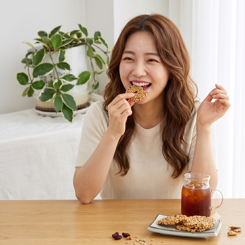 강릉몰,강릉미담 바삭 오곡곡물칩 16호