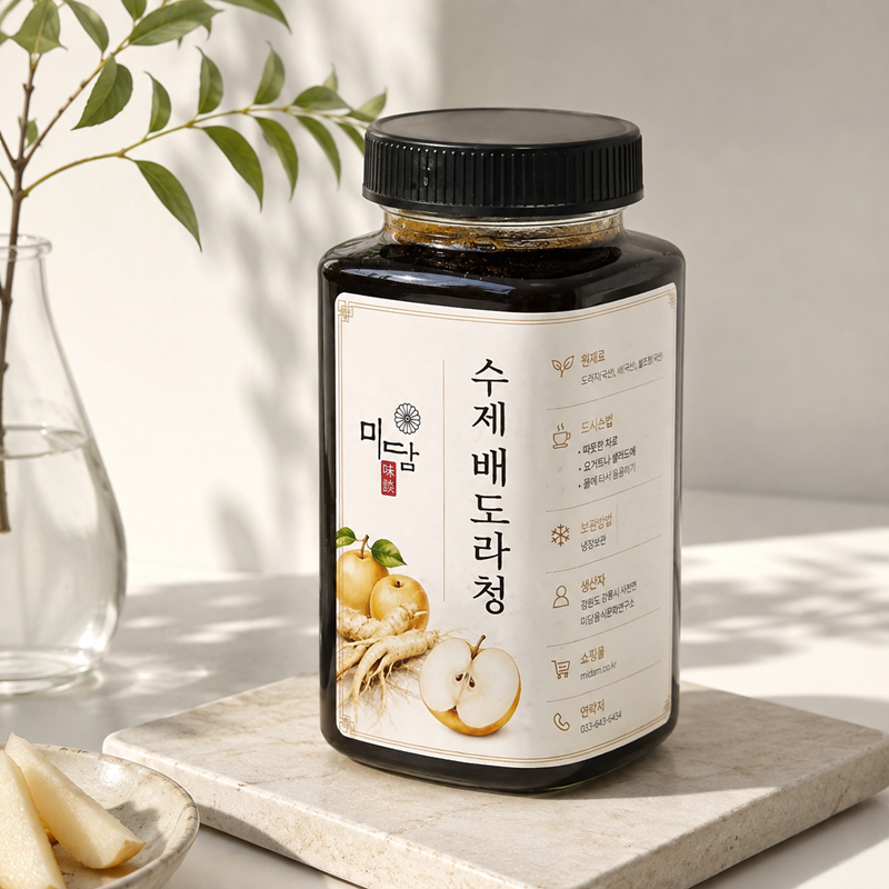 강원더몰,강릉미담 프리미엄 배도라지청